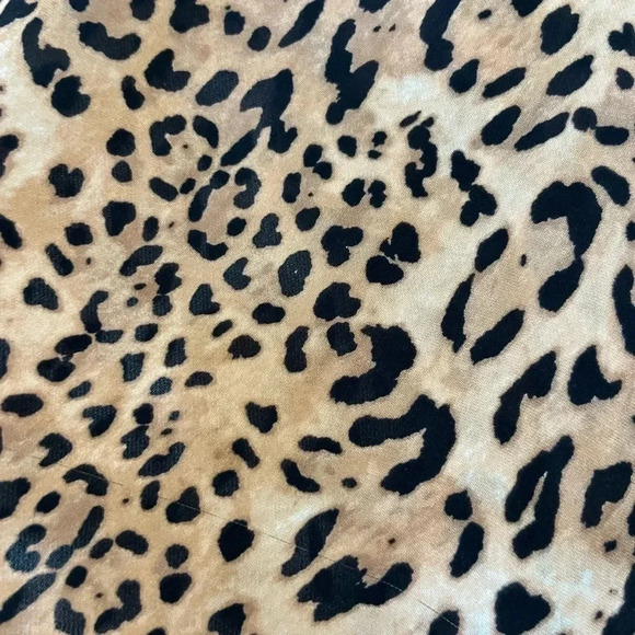 Joie silk cheetah print blouse - Picture 7 of 8